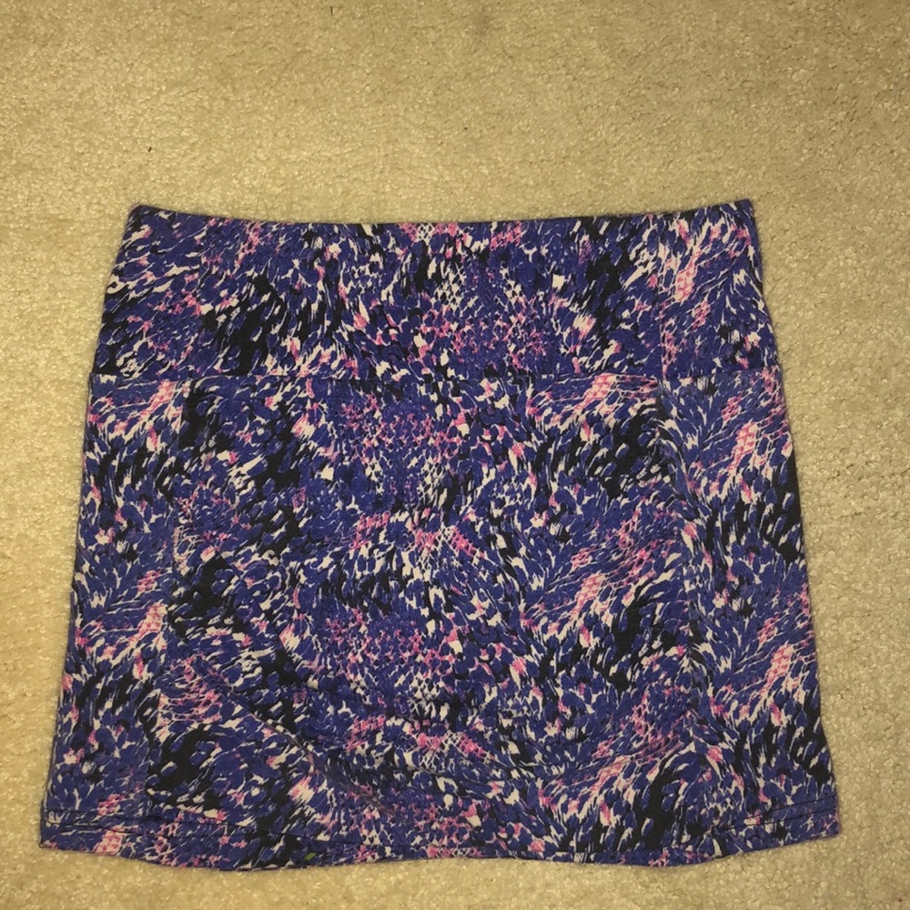 Free People Snake print Mini Skirt, Size M - Picture 3 of 5